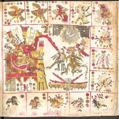 Der Codex Borgia: Ein Mysteriöses Fenster Zu Den Mythen Und Ritualen Mesoamerikas!